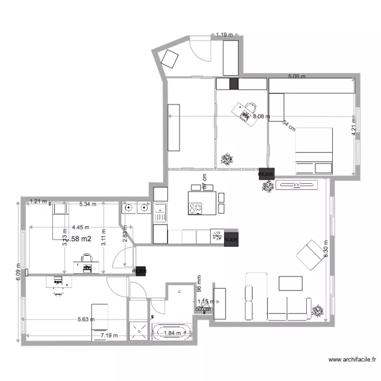 agencement 2. Plan de agencement 2. Plan de