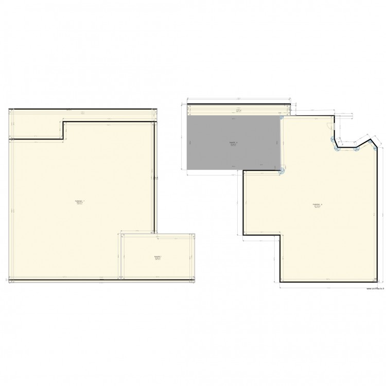 PARKING BANIAN. Plan de 0 pièce et 0 m2