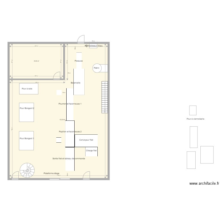 La semeuse intégrant ligne SA. Plan de 0 pièce et 0 m2