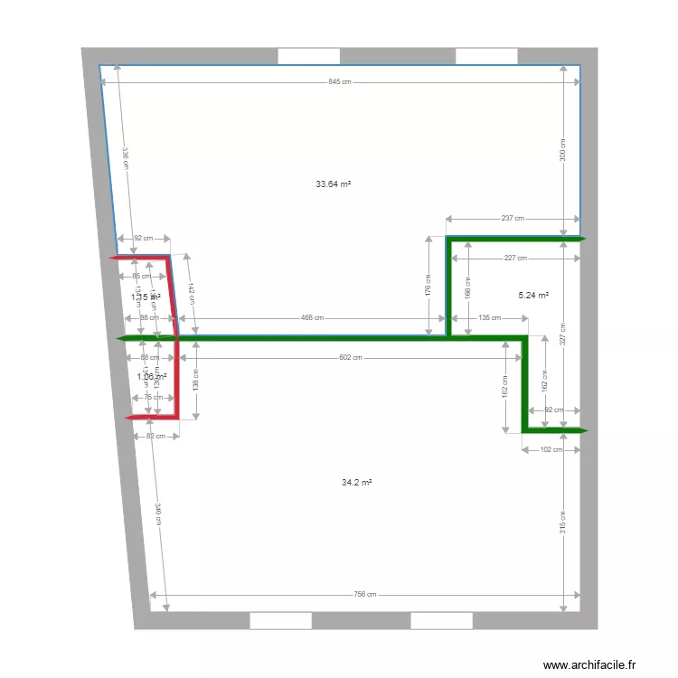 Morestel R1. Plan de 