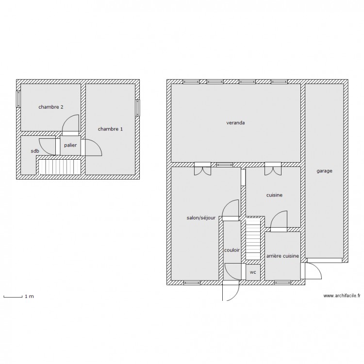 bala. Plan de 0 pièce et 0 m2