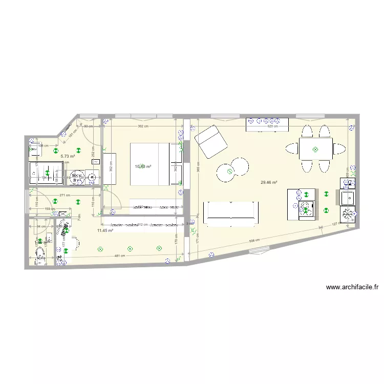 Plan electrique KG VITAL. Plan de 