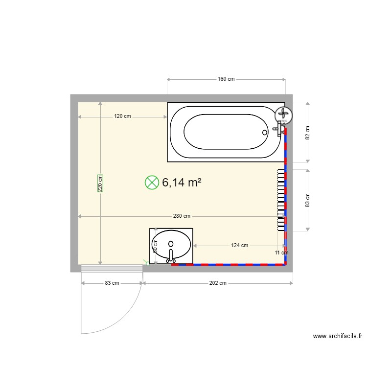 MARET existant. Plan de 0 pièce et 0 m2