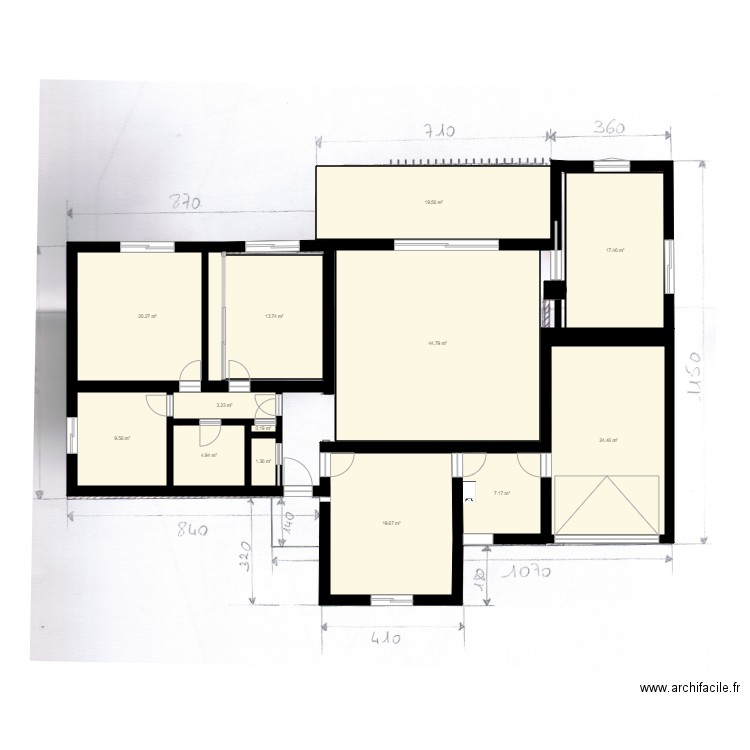 Maison Carnoux 2021 1. Plan de 0 pièce et 0 m2