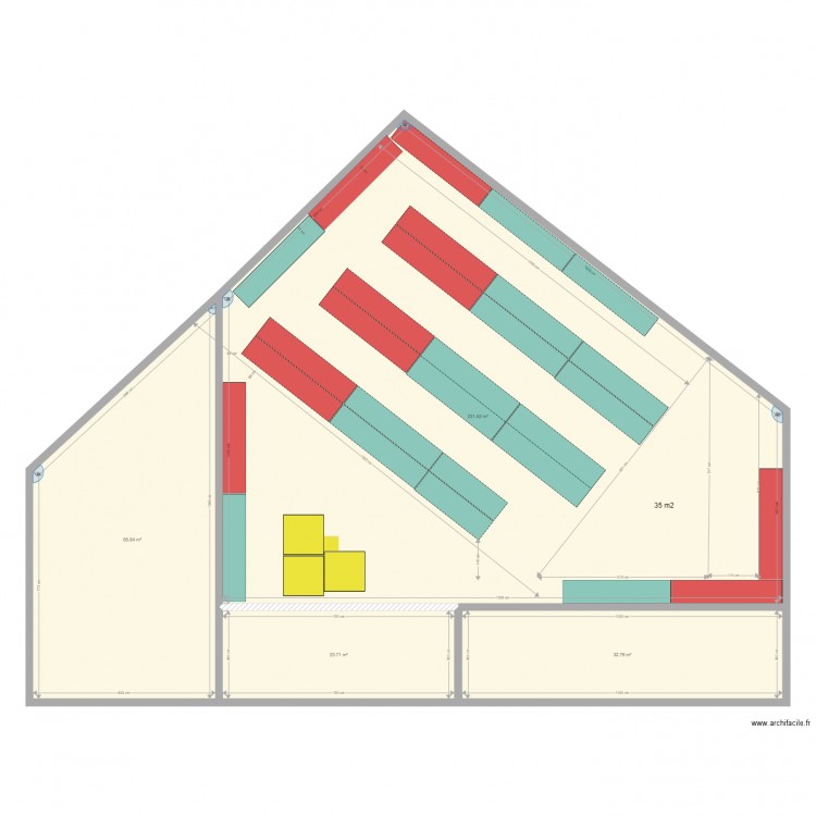 rackage 5. Plan de 0 pièce et 0 m2