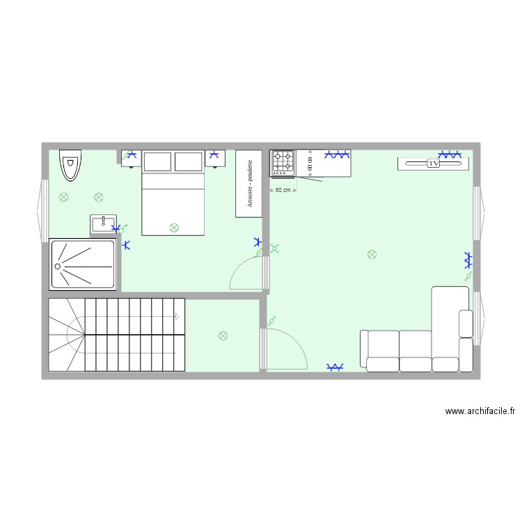 limonnier 1er Etage. Plan de 0 pièce et 0 m2