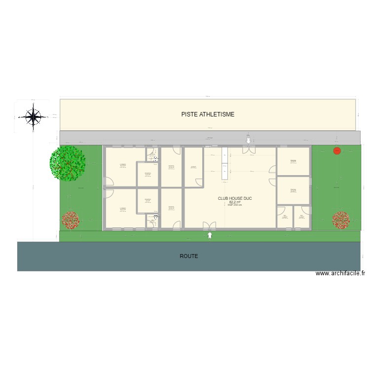 CLUBHOUSE3. Plan de 0 pièce et 0 m2