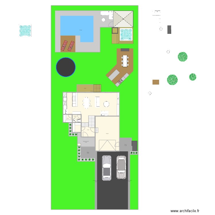 828 Madrigal extérieur mars 2021 pergola objet 2. Plan de 0 pièce et 0 m2