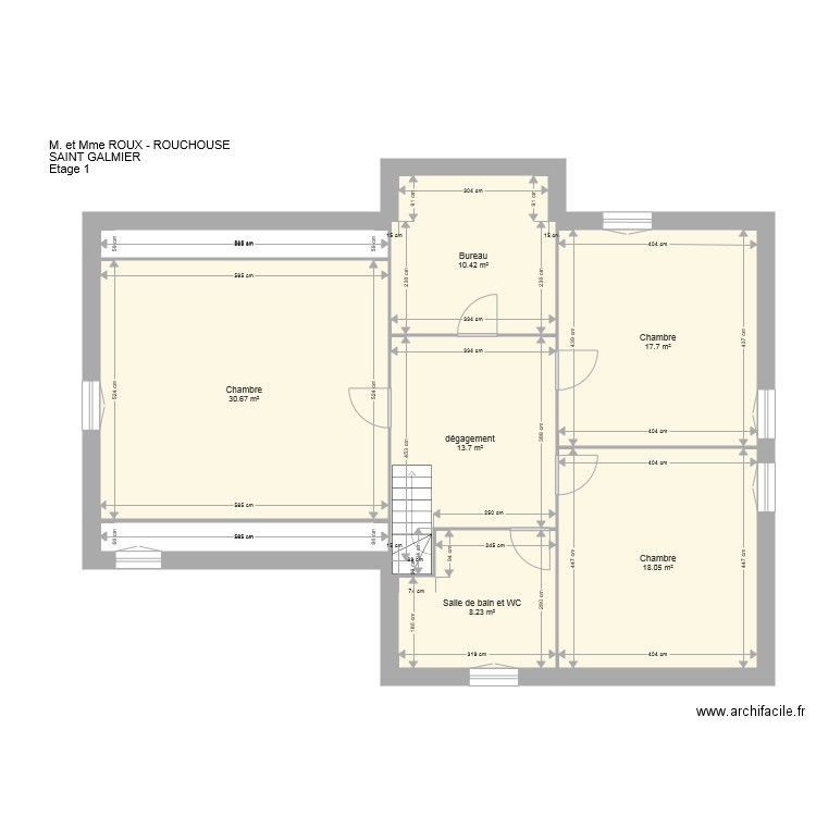 ROUX. Plan de 0 pièce et 0 m2