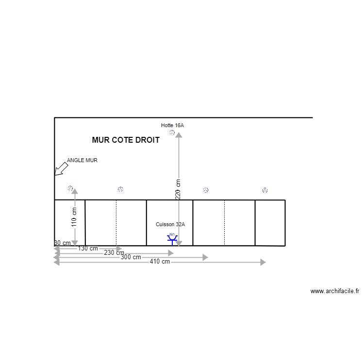 PLAN ELECTRICITE MUR D MAURICE. Plan de 0 pièce et 0 m2