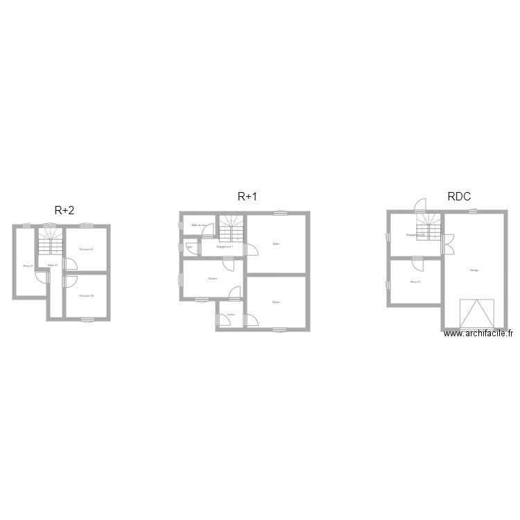 350601026. Plan de 14 pièces et 148 m2