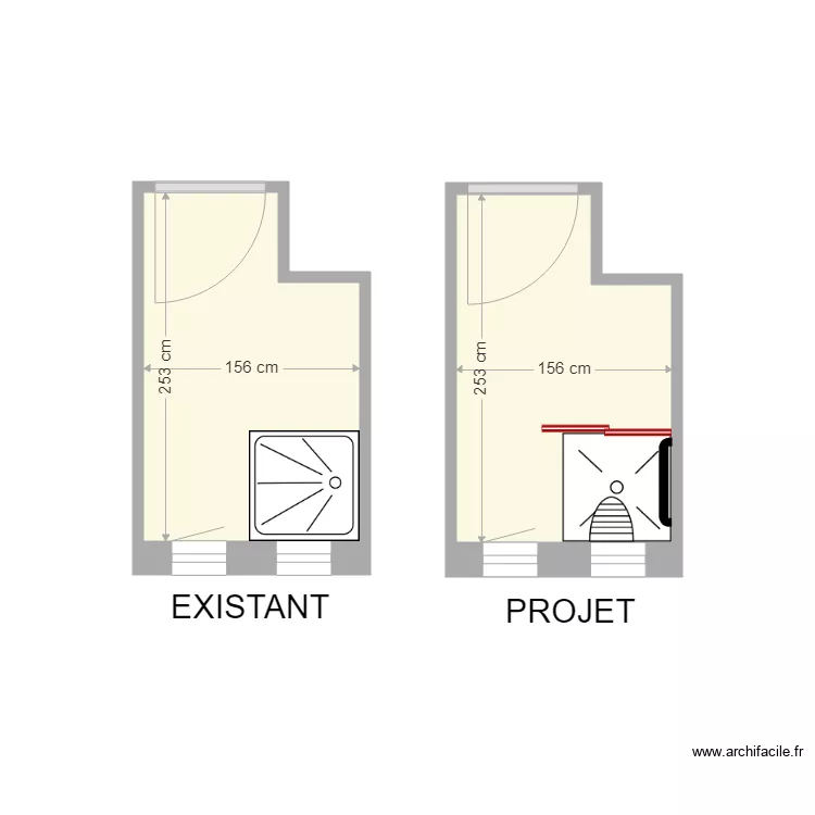 JULIEN YVONNE. Plan de 