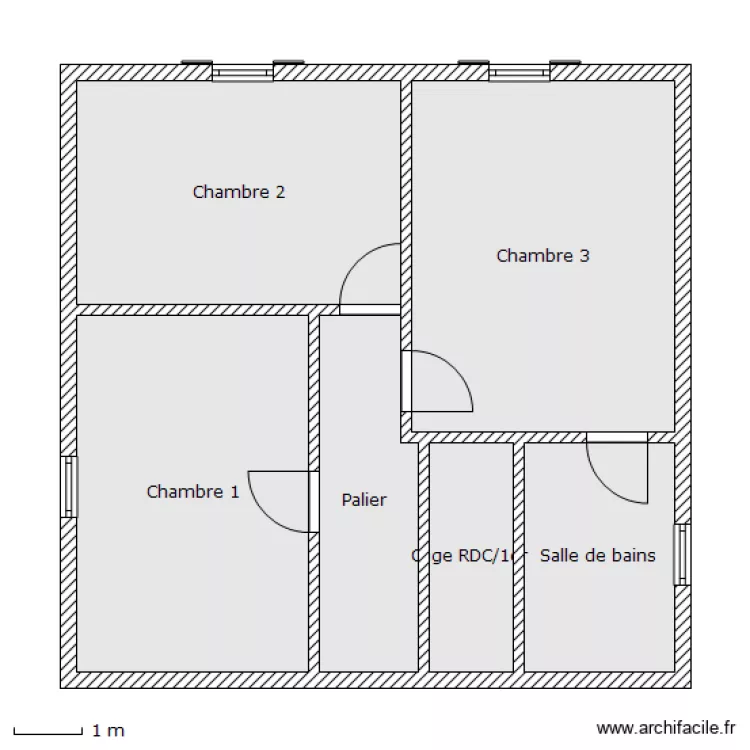 Ingersheim 1er étage. Plan de Ingersheim 1er étage. Plan de