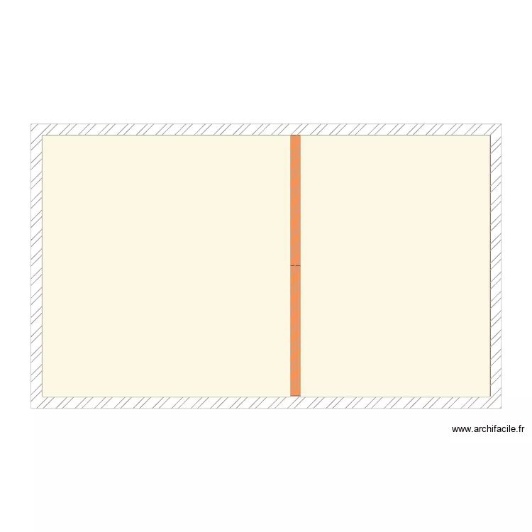 CHALON B&acirc;t 134 SNCF. Plan de 