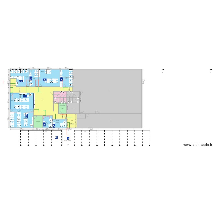 ISA Sablons manoeuvres portes. Plan de 0 pièce et 0 m2