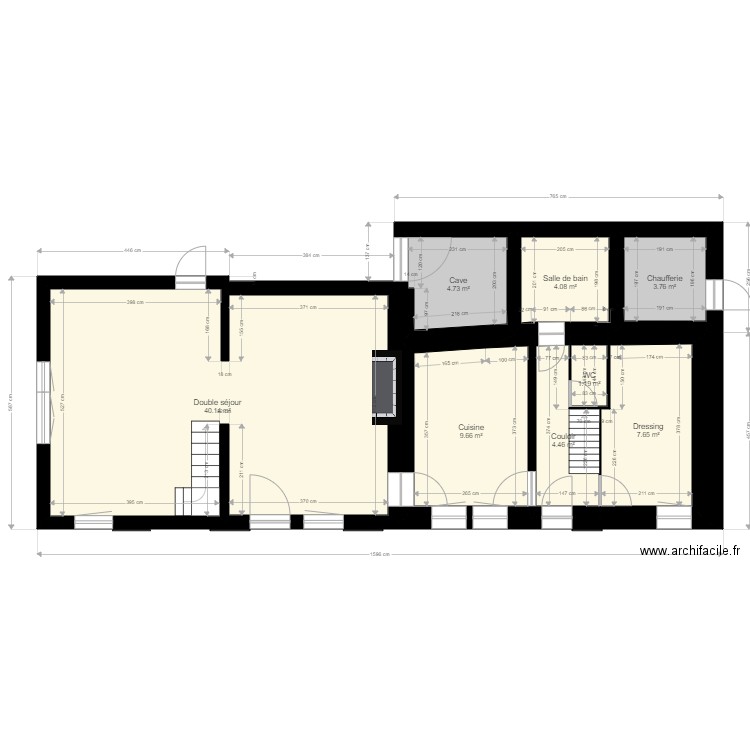 maison sans garage. Plan de 0 pièce et 0 m2