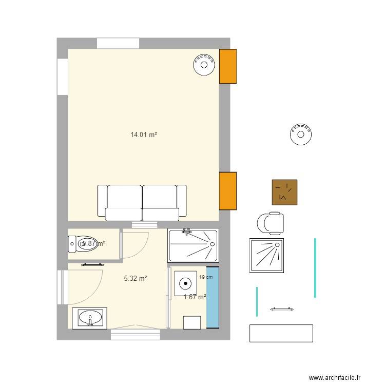 Grrr RdC 2023 - 06. Plan de 4 pièces et 22 m2