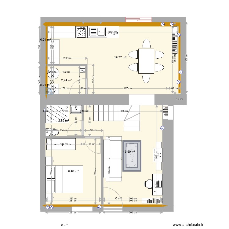 RDC Bodiguel middle6. Plan de 9 pièces et 51 m2