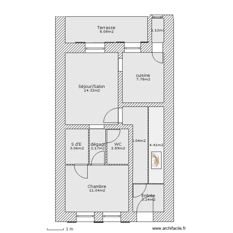 studio1. Plan de studio1. Plan de