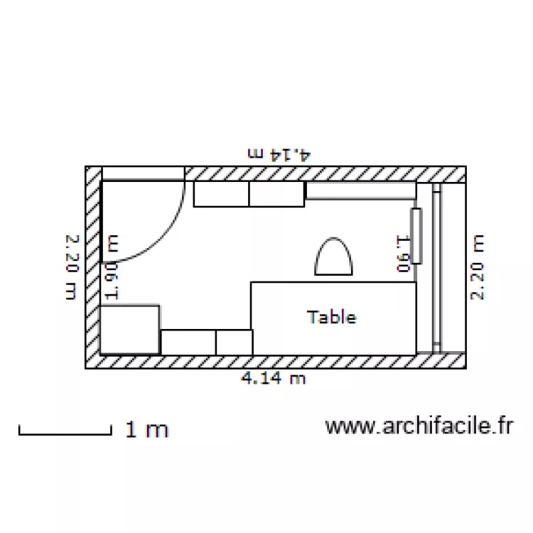 Bureau. Plan de Bureau. Plan de
