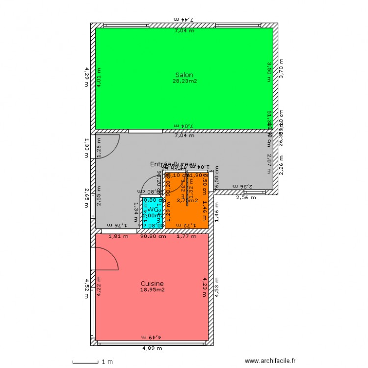 Montigny RDC Futur VS2. Plan de 0 pièce et 0 m2