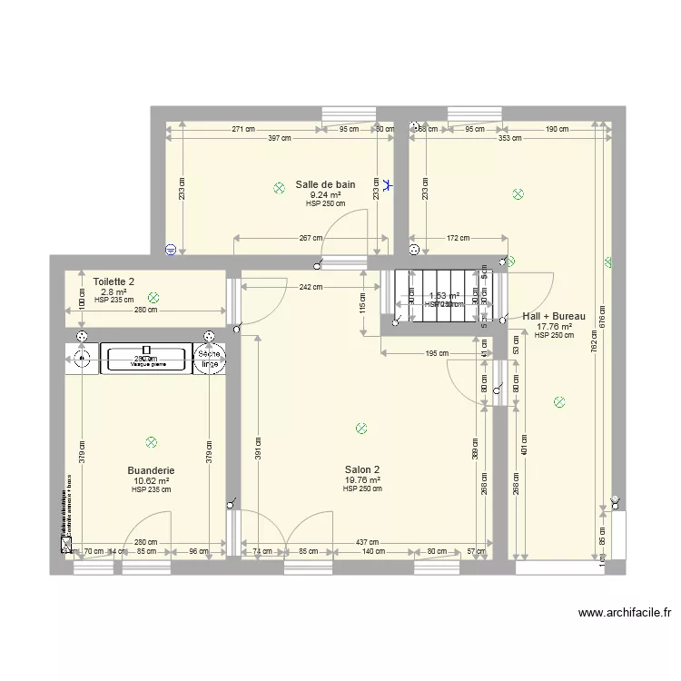 Rez annexe. Plan de Rez annexe. Plan de