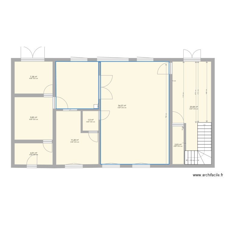 RDC LABARRE. Plan de 0 pièce et 0 m2