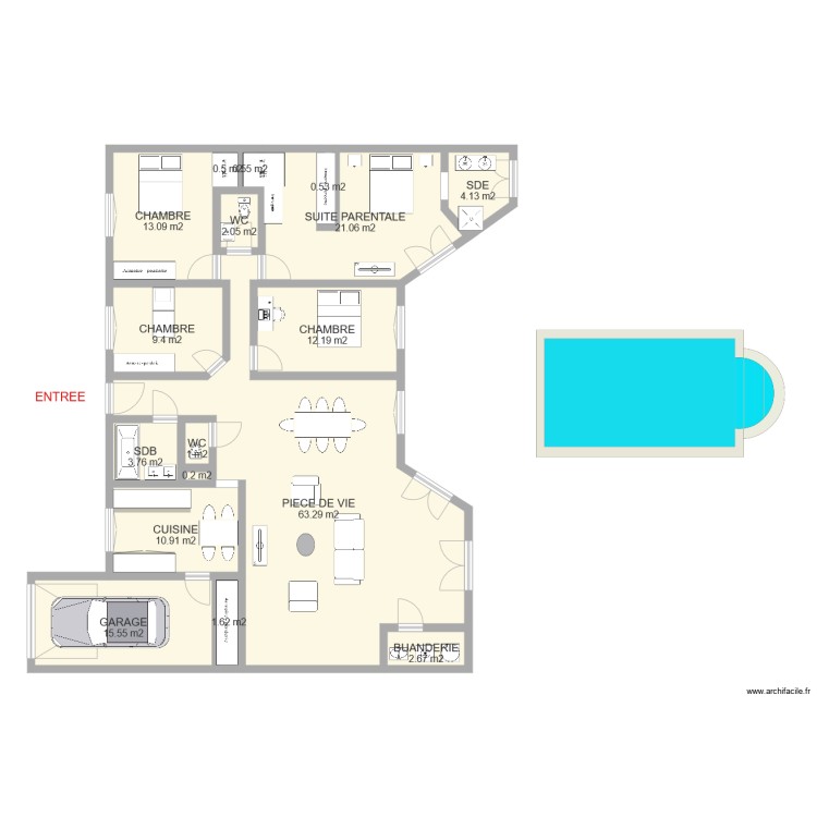 DIDIER GARREC. Plan de 0 pièce et 0 m2