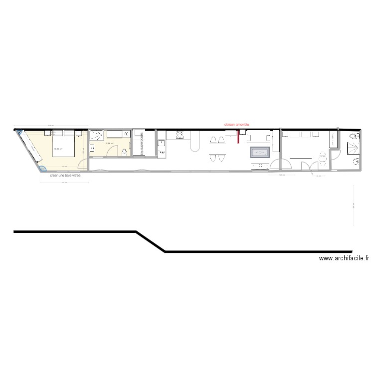 ferret. Plan de 0 pièce et 0 m2