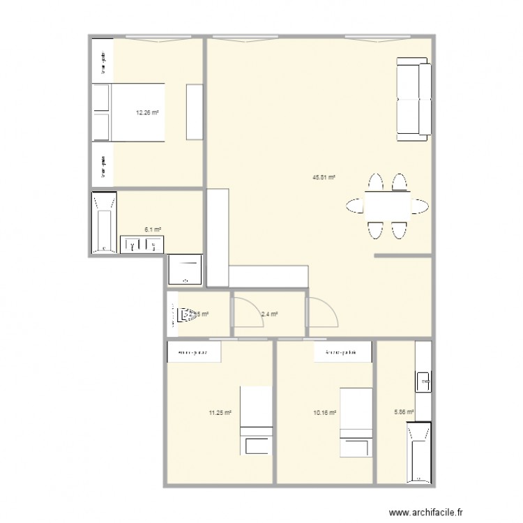 TG 1. Plan de 0 pièce et 0 m2