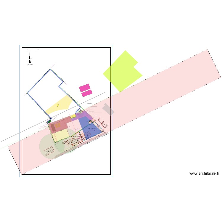 PLAN PADDOCK CARRé ABRI 10 AVEC PISTE EN DESSOUS 14 M PAD 38 M SELLERIE 9M. Plan de 0 pièce et 0 m2