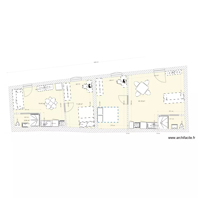 PLAN BATISSE RDC 3 interieur. Plan de 