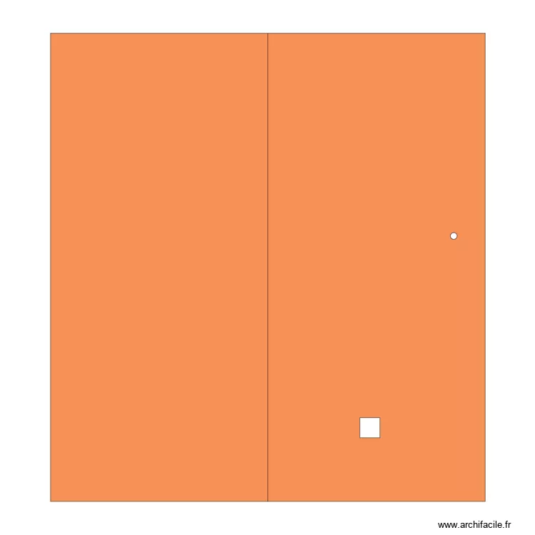 CHALET HENRI TOITURE. Plan de 