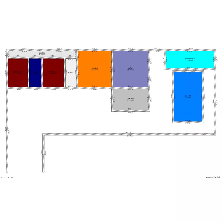 plan maison 2. Plan de 