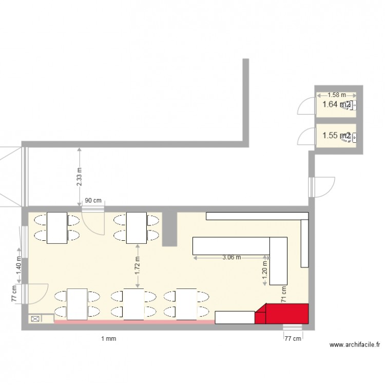 bar de la corniche 30270 SAINT JEAN DU GARD. Plan de 0 pièce et 0 m2