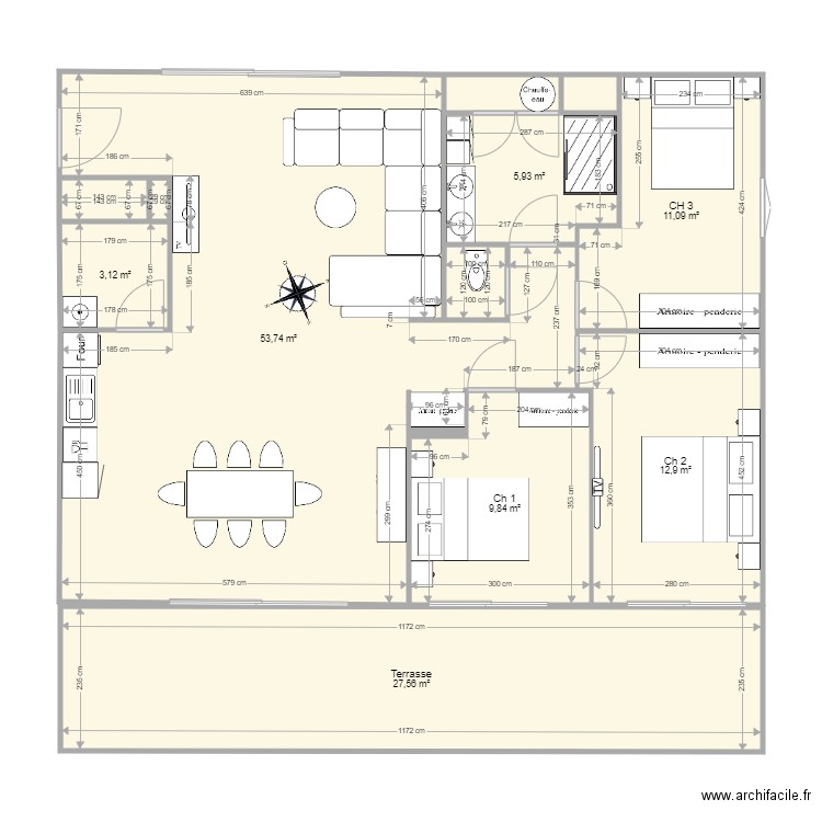 SORBIERS 2 b401. Plan de 0 pièce et 0 m2
