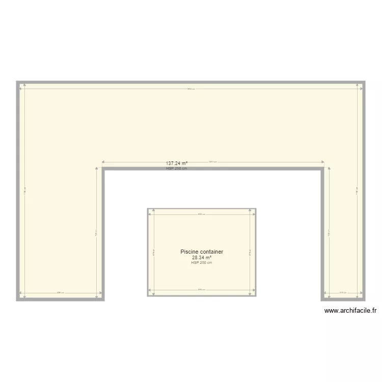 Plan maison Fougueyrolles rdc 2. Plan de 