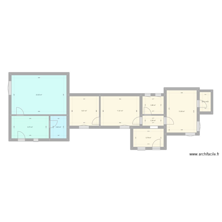 maison. Plan de 0 pièce et 0 m2