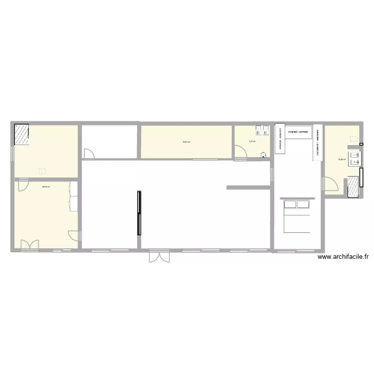aokas 2. Plan de 4 et 92 m² aokas 2. Plan de 4 et 92 m²