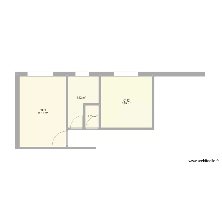 beauvoir. Plan de 4 et 25 m² beauvoir. Plan de 4 et 25 m²
