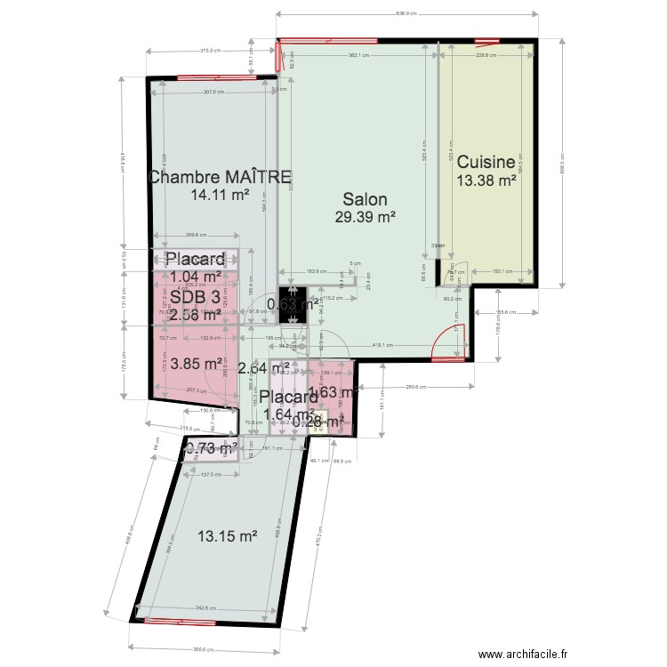 victor hugo. Plan de 0 pièce et 0 m2