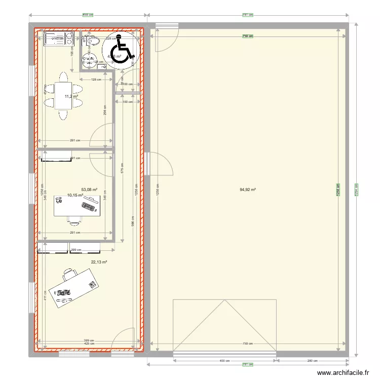 bâtiments bacqueville. Plan de bâtiments bacqueville. Plan de