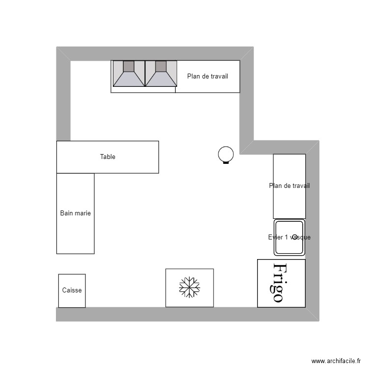 PSF. Plan de 0 pièce et 0 m2