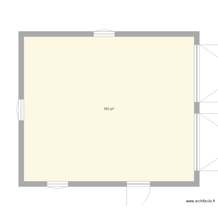 garage1. Plan de 0 pièce et 0 m2