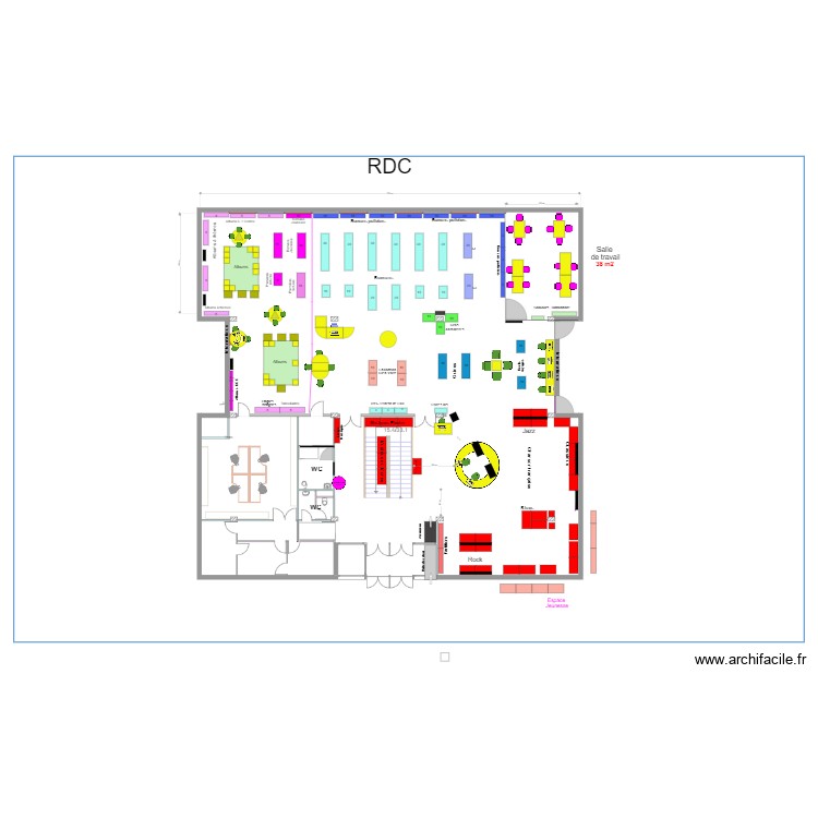 RDC SANNOIS V3 test. Plan de 0 pièce et 0 m2 RDC SANNOIS V3 test. Plan de 0 pièce et 0 m2