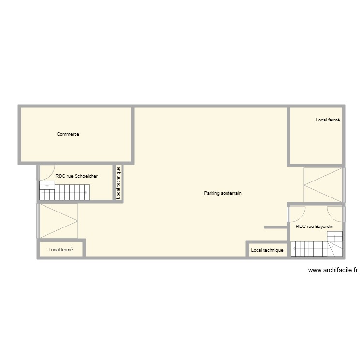 Croquis 21IMMO1226 Parking. Plan de 0 pièce et 0 m2
