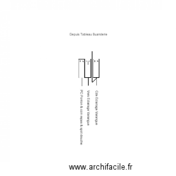 Tableau Bungalow dans Etagère. Plan de 0 pièce et 0 m2