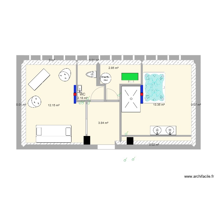 grenier 4. Plan de 0 pièce et 0 m2