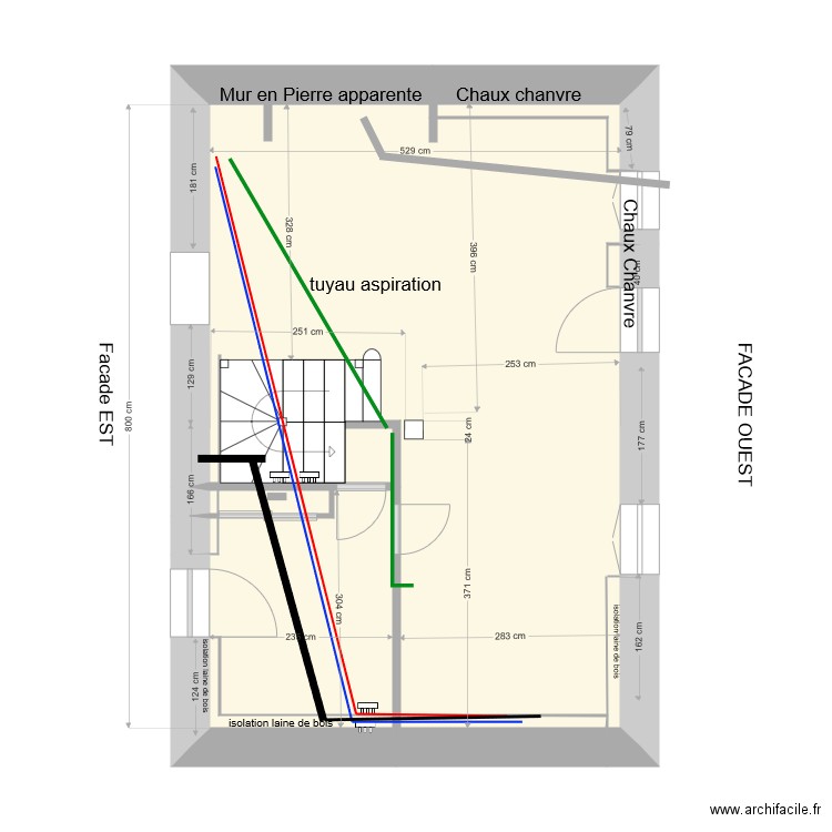 celeste V4 plomberie rdc. Plan de 0 pièce et 0 m2