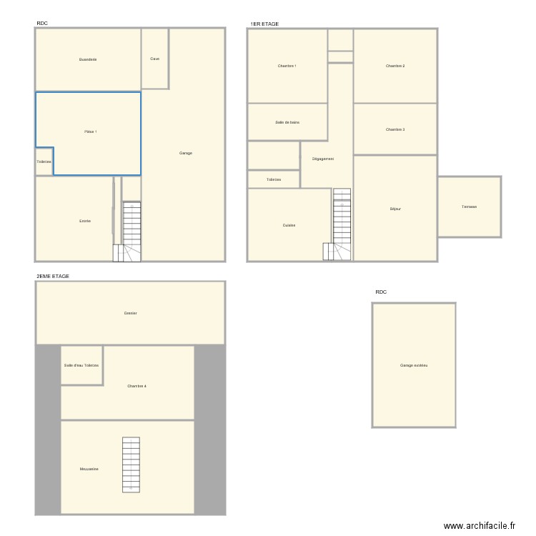 HENRION. Plan de 0 pièce et 0 m2